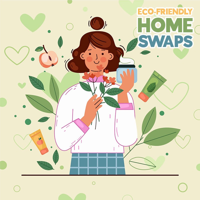 Come and check out these Super Simple Eco-Friendly Home Swaps that truly make a difference to Mother Earth.