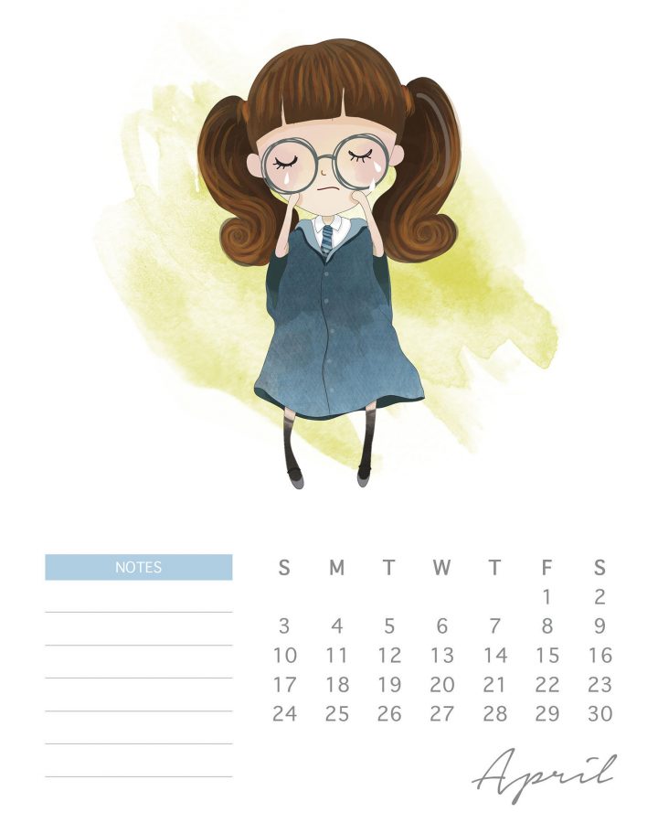 A Whimsical Free Printable 2022 Harry Potter Calendar is just what you need to get you organized for 2022!  Mark those important dates and even write notes! 