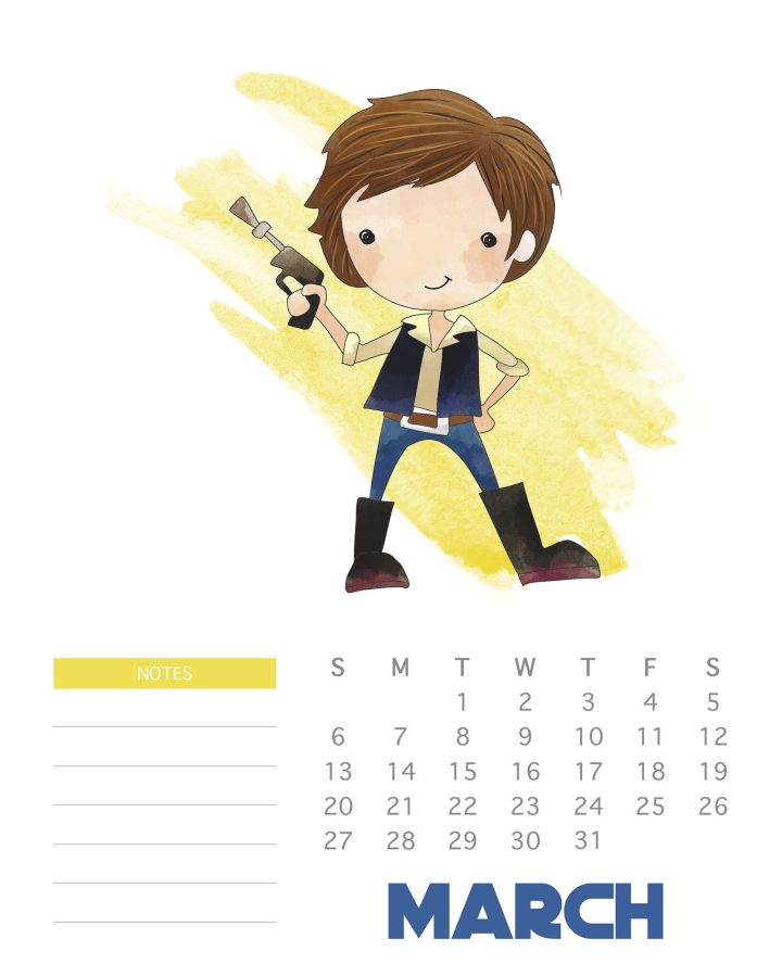 Come on in and snatch up your Free Printable 2022 Star Wars Calendar. It’s filled with all your favorite characters from Hans to Luke! ENJOY!