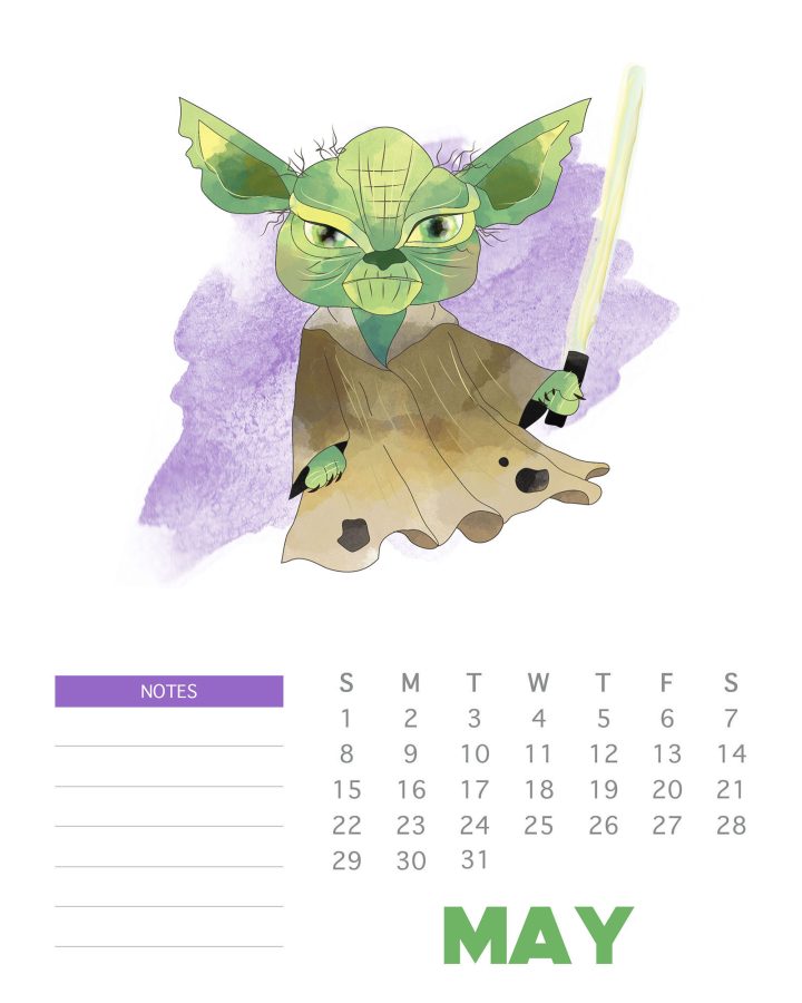 Come on in and snatch up your Free Printable 2022 Star Wars Calendar. It’s filled with all your favorite characters from Hans to Luke! ENJOY!