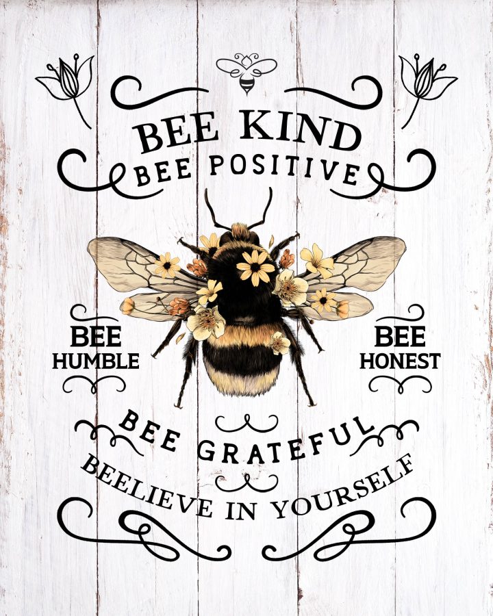 This Free Printable Farmhouse Bee Kind Sign will bring instant charm and extra love to your home.