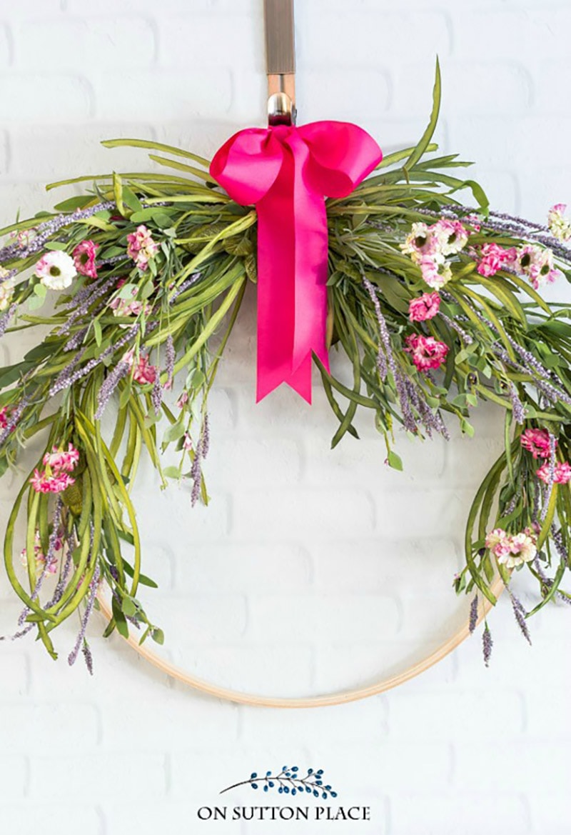 The Most Spectacular DIY Farmhouse Spring Wreath Ideas are waiting to inspire you to create! From a Contemporary to Classic… there is something for everyone!