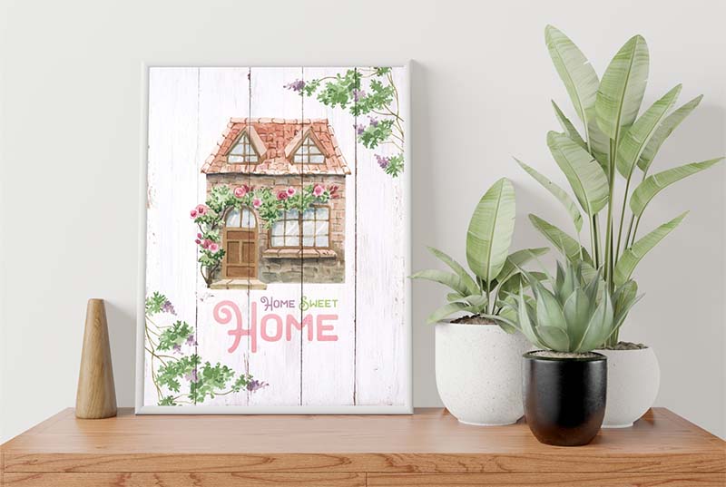 This Free Printable Farmhouse Cottage Wall Art Will Bring A Ton Of Charm To Your Home