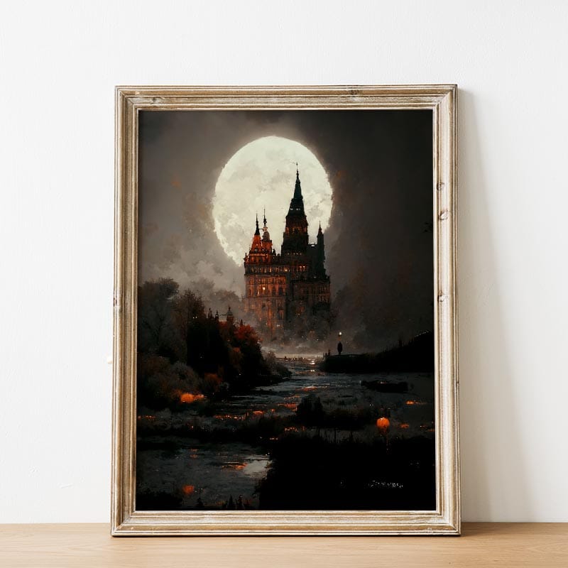 Sure hope you enjoy these Free Printable Hogwarts Castle Fall Landscapes Inspired by Claude Monet... they will add a little Magic to your space.
