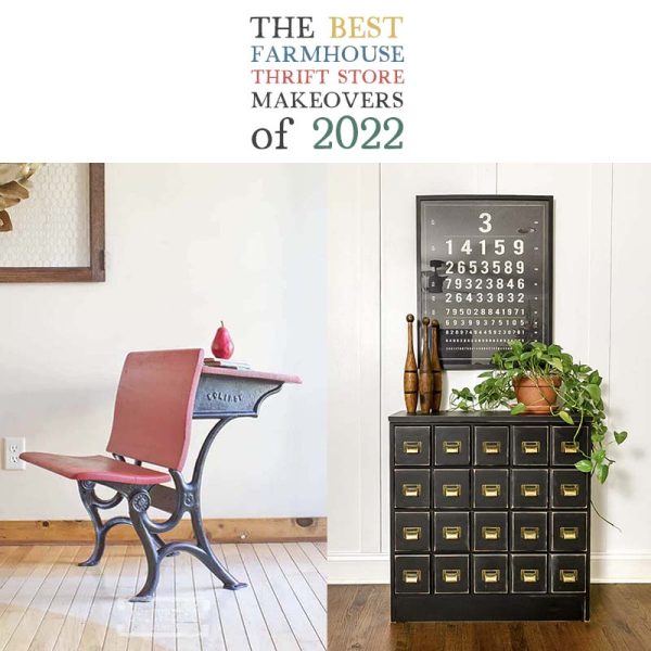 Charming and Chic Farmhouse Thrift Store Makeovers Presents The Best Thrift Store Makeovers of 2022 Part 1.  They are going to Inspire you to create your own original diy project that will be amazing!
