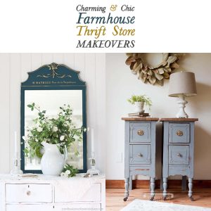 Charming and Chic Farmhouse Thrift Store Makeovers are going to Inspire you to create your own original diy project that will be amazing!