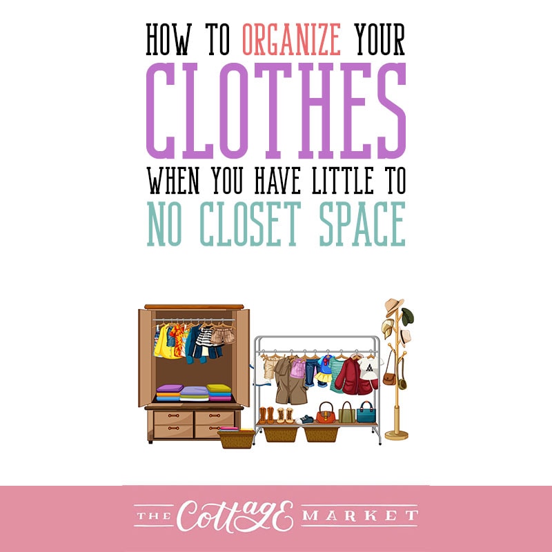 How to Organize Your Clothes When You Have Little to No Closet Space
