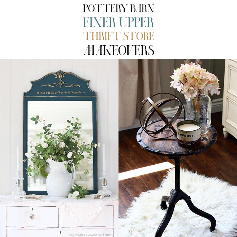 Pottery Barn Thrift Store Makeovers are going to Inspire you to create your own original diy project that will be amazing!
