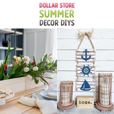 Dollar Store Summer Decor Diys The Cottage Market