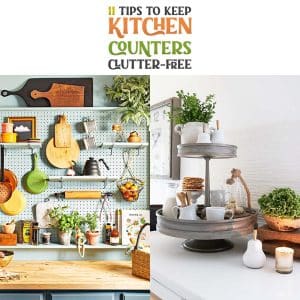 Discover 11 charming tips for a clutter-free kitchen! Embrace minimalist vibes, clever storage solutions, and decor love for practical, adorable countertops.