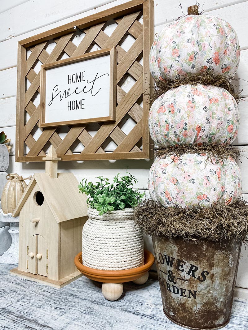 Discover delightful DIY Fall Farmhouse Dollar Store hacks for budget-friendly seasonal decor. Get creative with these affordable ideas.