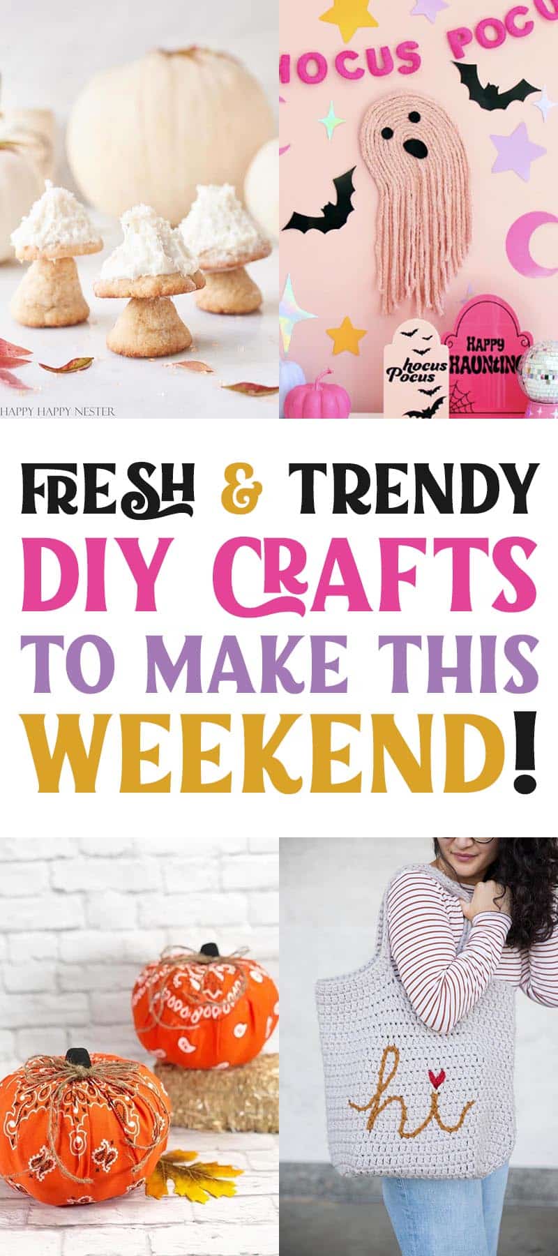 Explore trendy DIY crafts for a creative weekend! From rustic decor to kids' projects, our curated list has it all. Get inspired now!