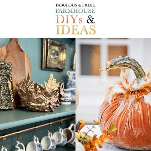 Discover a curated list of fabulous and fresh farmhouse DIYs to cozy up your home this Fall! Blogs and Instagram accounts included.