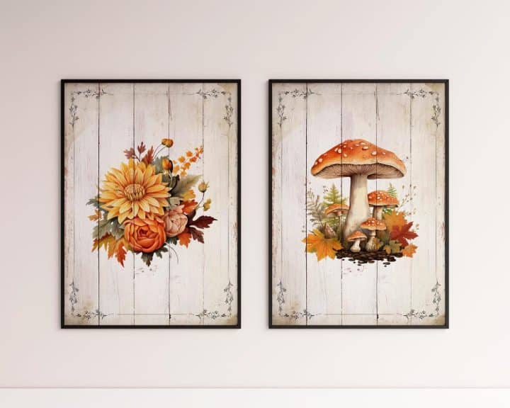 Elevate your decor with our Free Printable Fall Botanicals – a touch of autumn's beauty for your home.