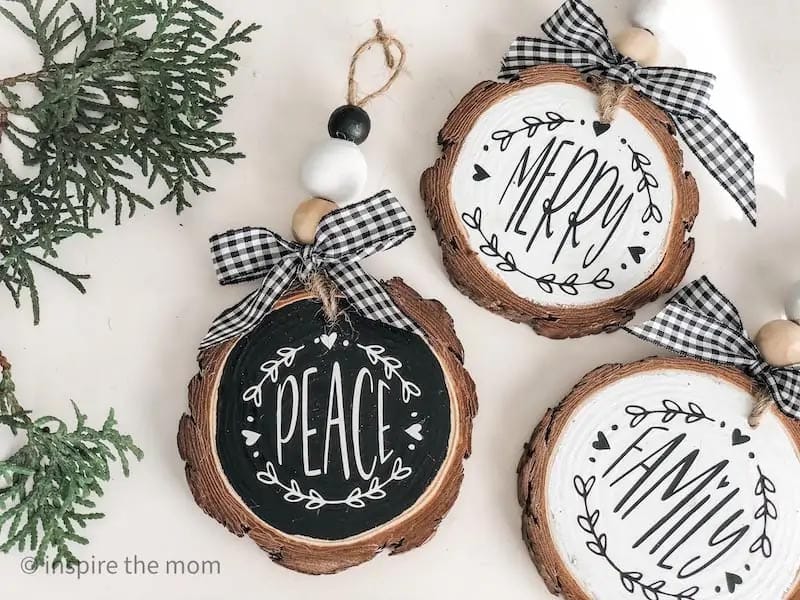Discover the charm of DIY Farmhouse Christmas Ornaments! Elevate your holiday decor with rustic elegance.