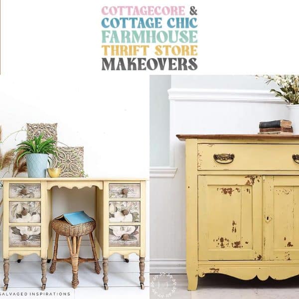 Discover the magic of Cottagecore and Cottage Chic Farmhouse thrift store makeovers. Unearth rustic treasures and transform them into timeless gems.