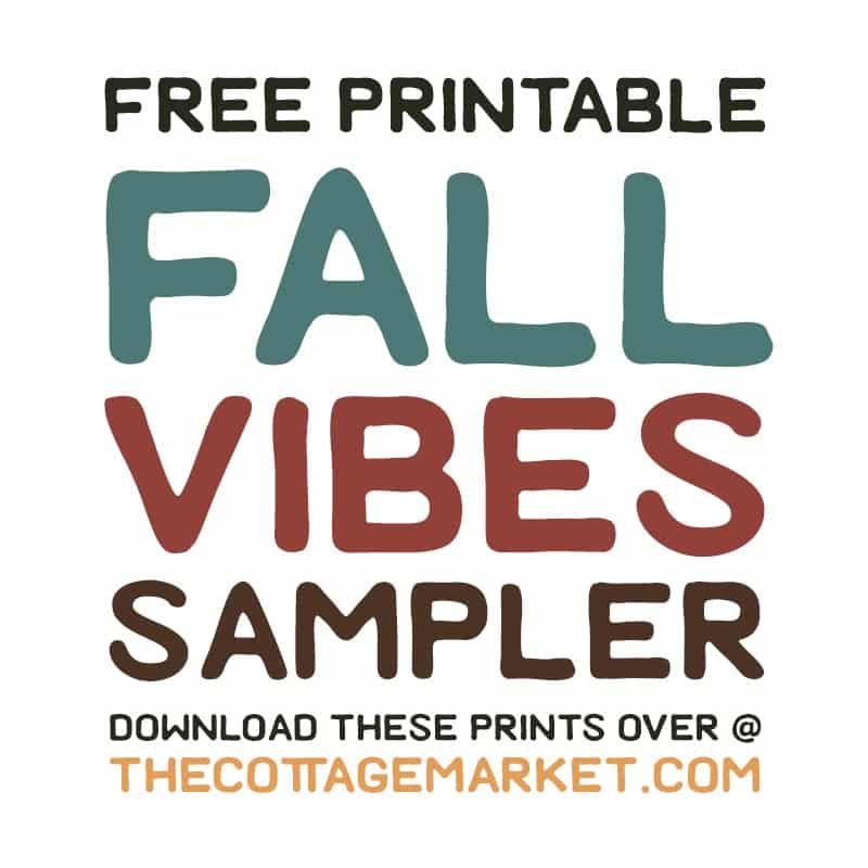 🍁 Captivate Autumn's Essence with Our Free Printable Fall Vibes Sampler - Download Yours Today! 🍂