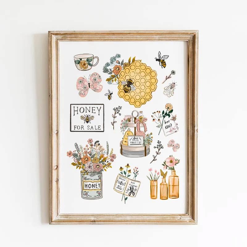 Dive into the buzz-worthy world of honey bee crafts with charming DIY projects for home decor. Transform your space with sweetness!